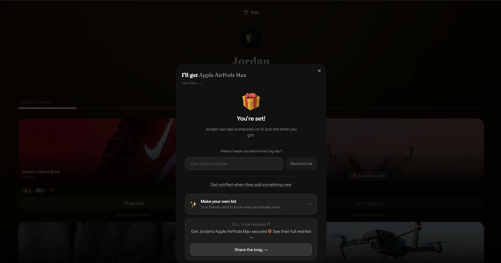 Tofa screenshot 3