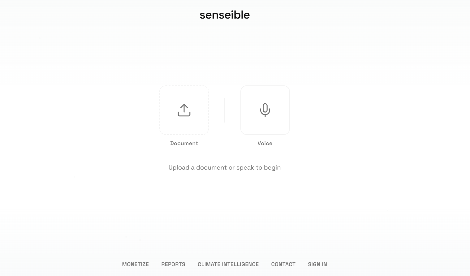 Senseible - Main product screenshot demonstrating key features and user interface