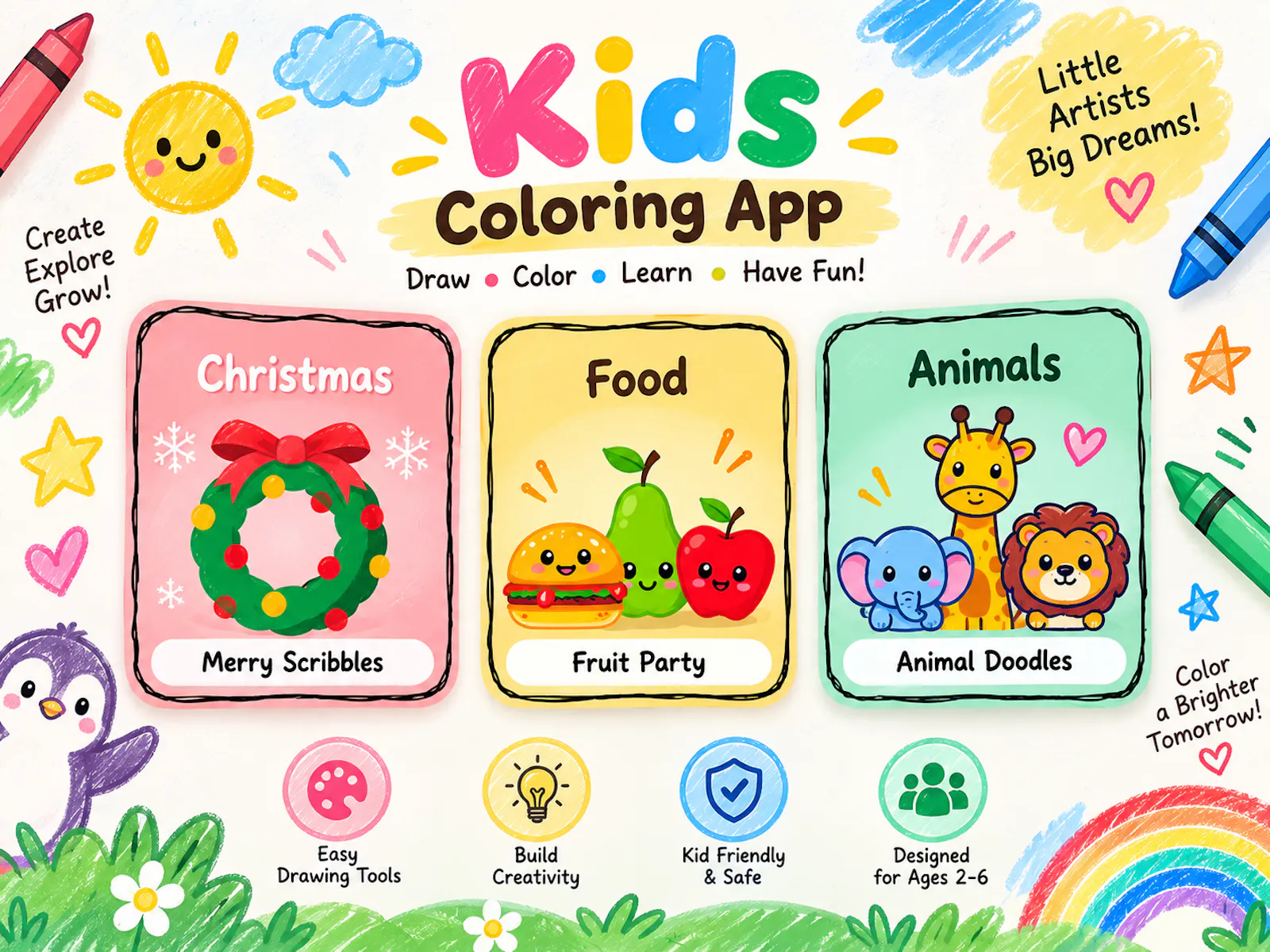 Toddler Coloring Games screenshot 1