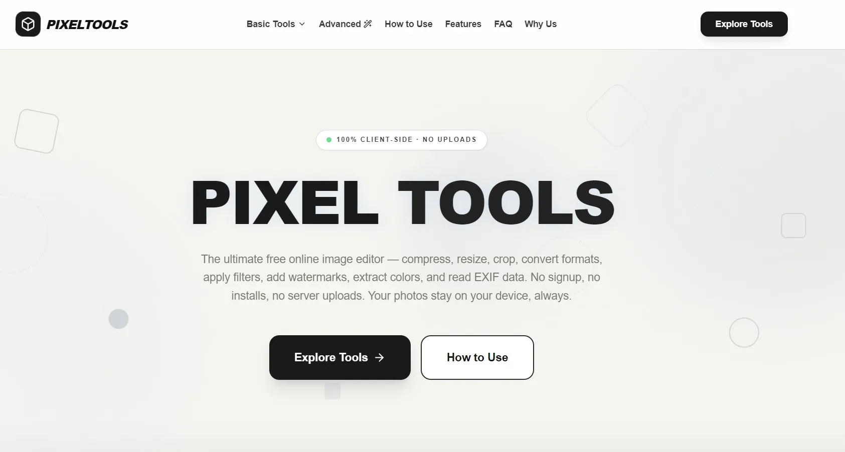 PixelTools7 – Free Online Image Toolkit gallery image