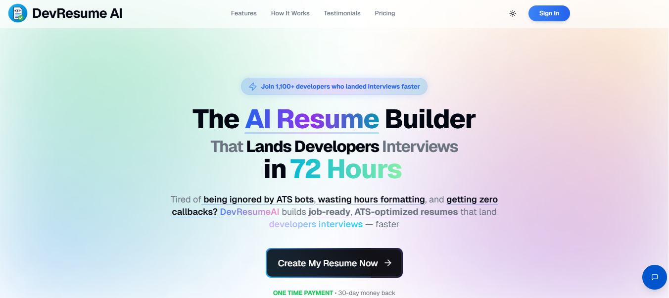 DevResume AI media 3