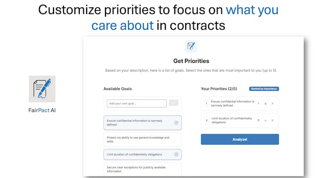 FairPact AI Scenarios