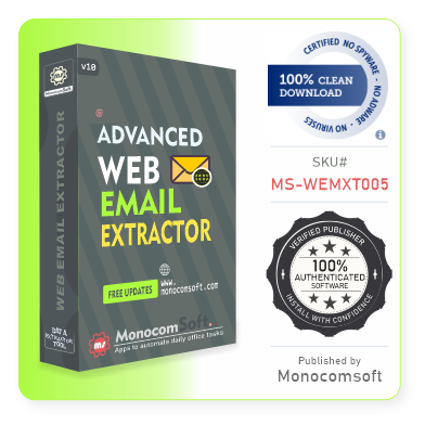 Extrator avançado de e -mail da web