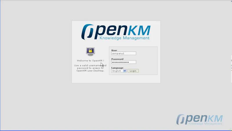 OpenKM screenshot 1 (video preview)