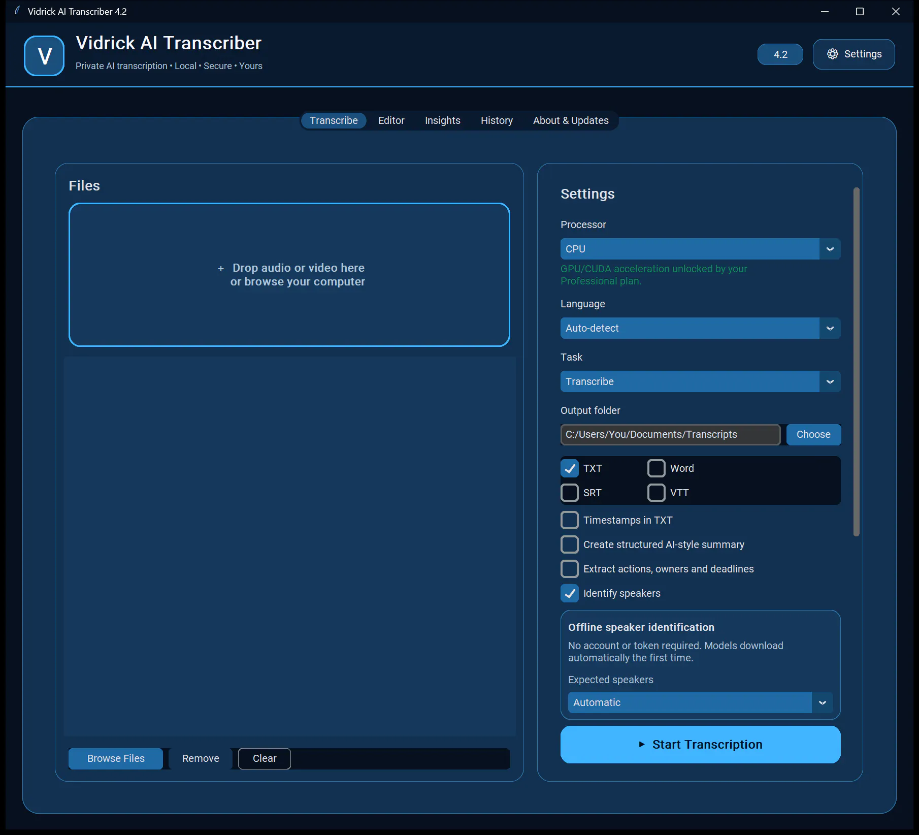 Vidrick AI Transcriber gallery image