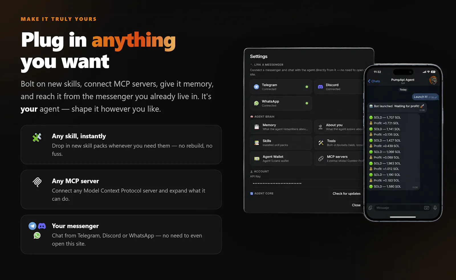 PumpApi Agent screenshot 5