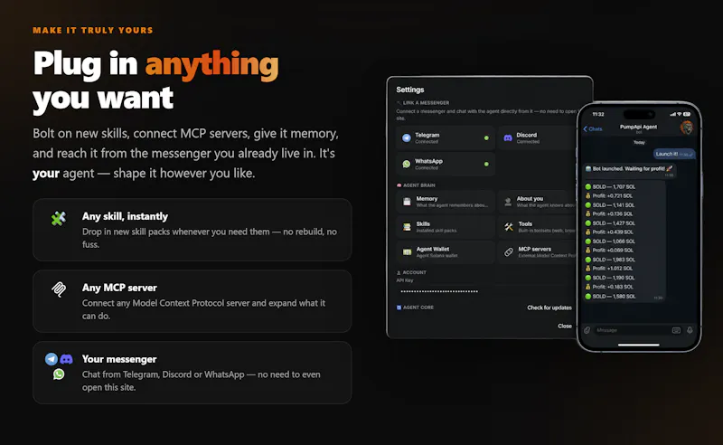 PumpApi Agent screenshot 5