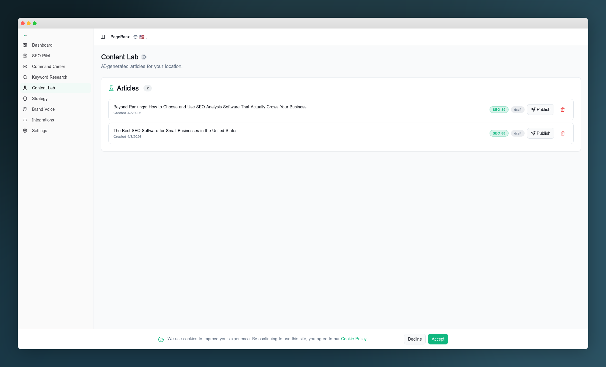 PageRanx gallery image