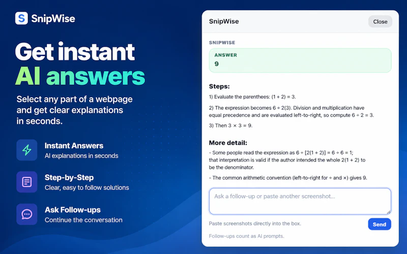 SnipWise screenshot 2