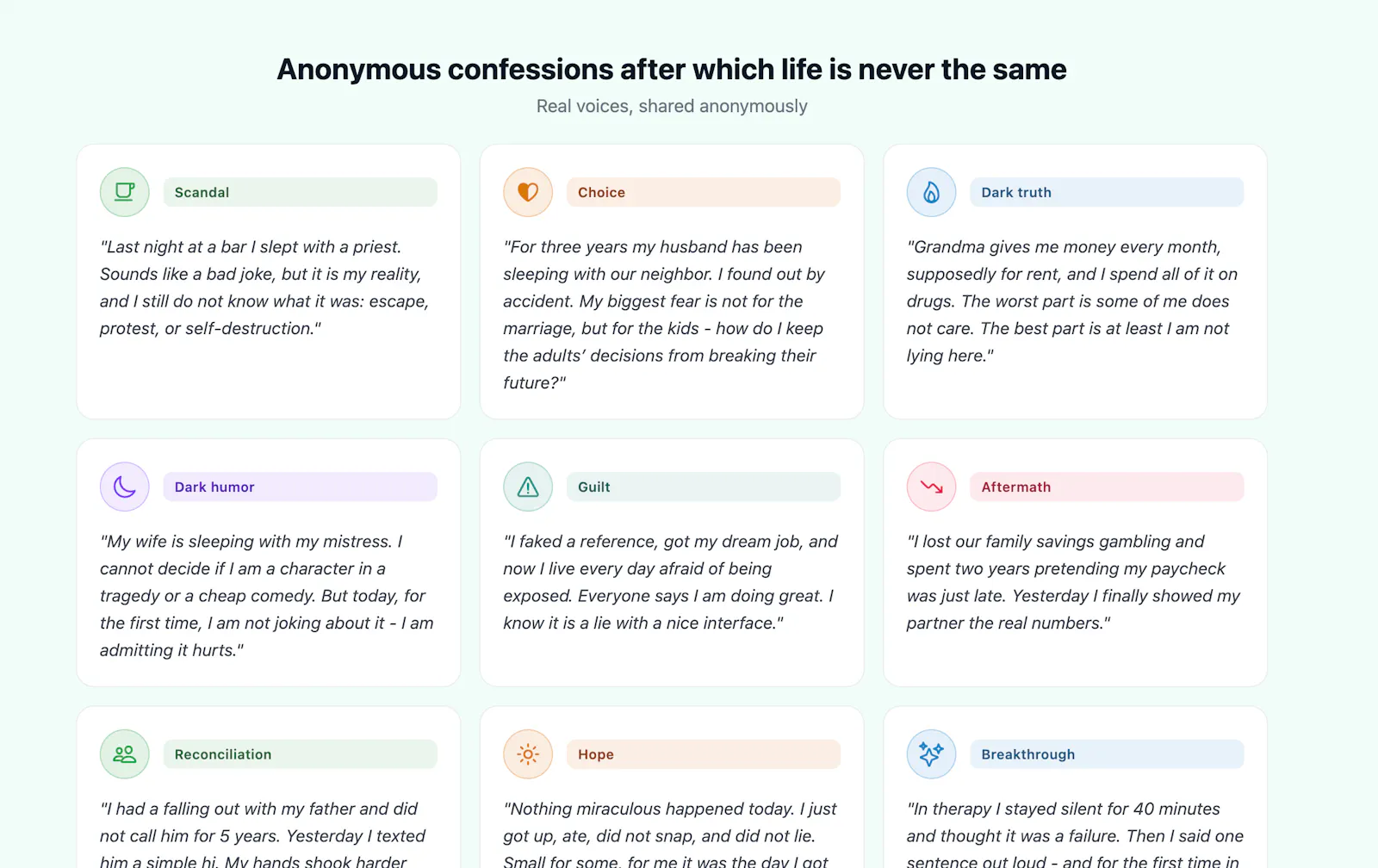 Diaroq — write privately or anonymously screenshot 1