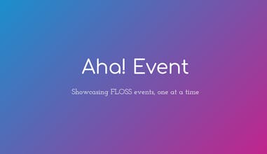 Aha! Event gallery image