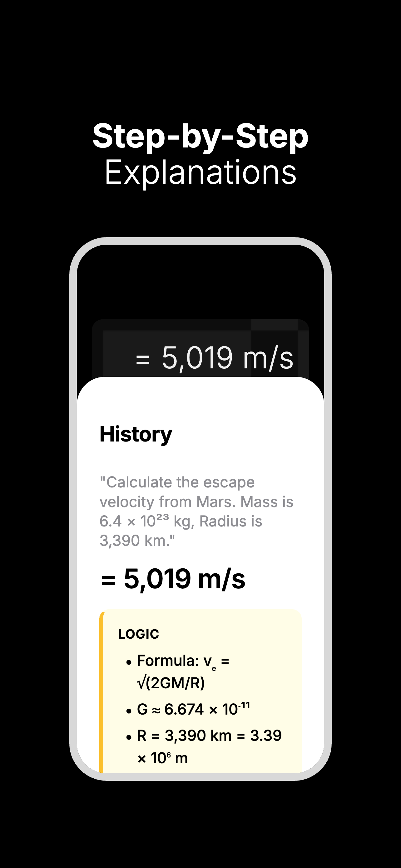 Calculator Star AI - Screenshot 2 showing product features and functionality