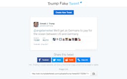 Trump Fake Tweet media 2