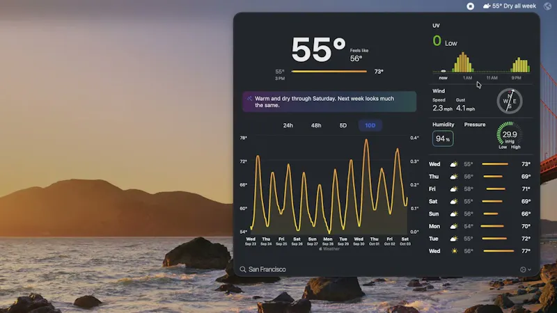 Big Weather screenshot 1 (video preview)