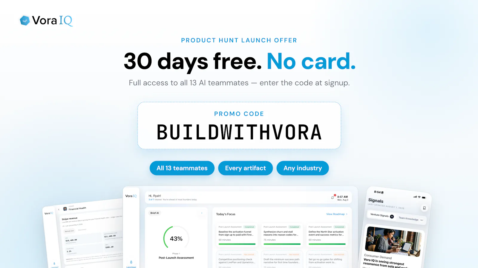 Vora IQ - StartupOS for Founders screenshot 5