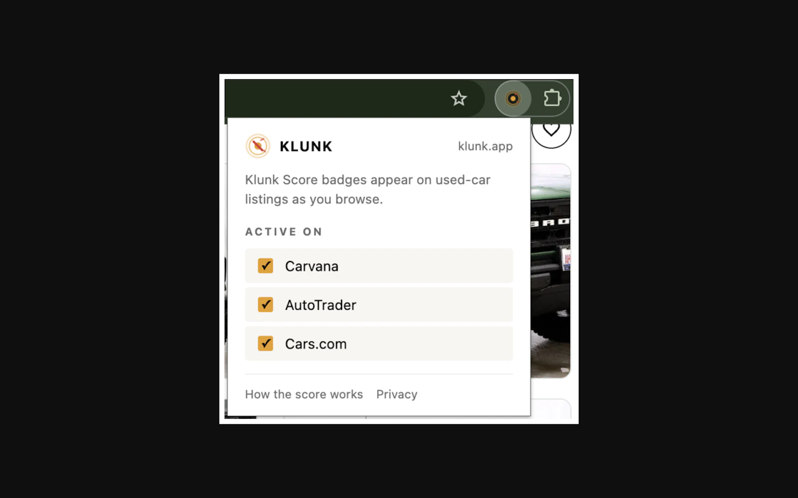 Klunk – Reliability Scores for Used Cars screenshot 6