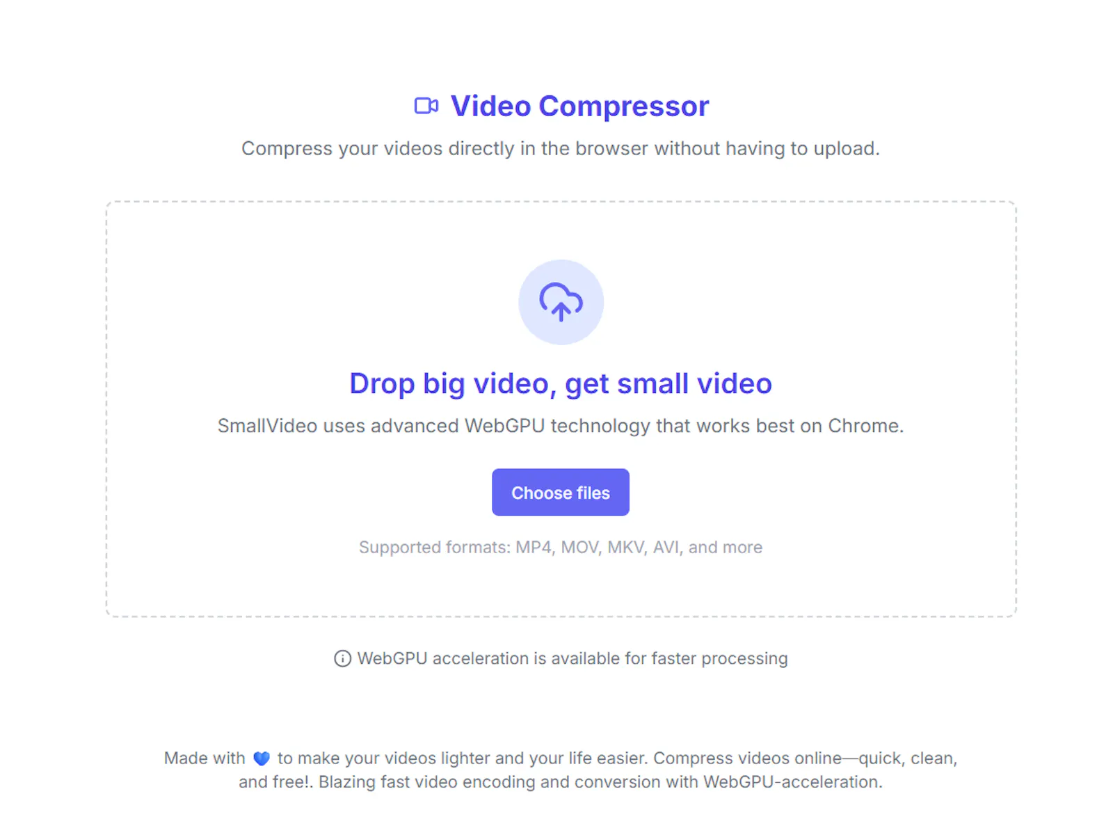 SmallVideo screenshot 1