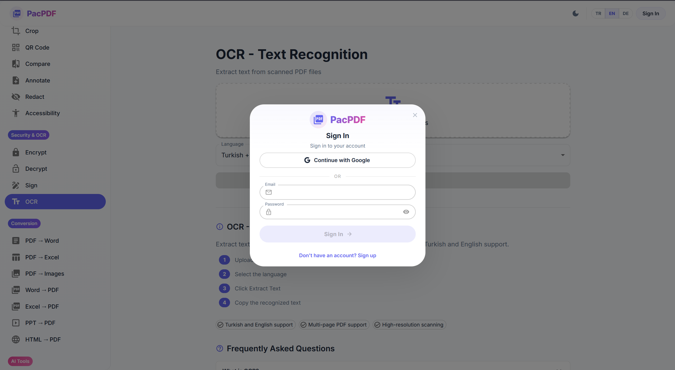 PacPDF gallery image