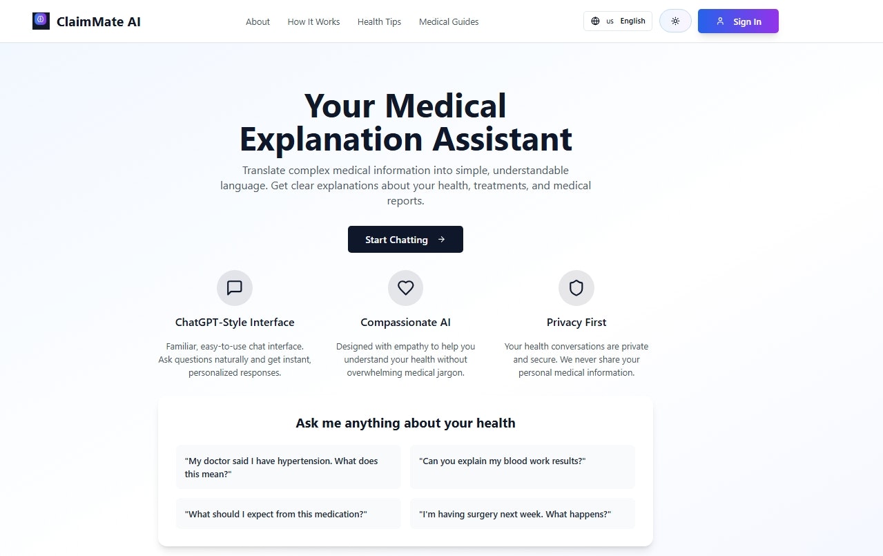 Claimmate ai gallery image