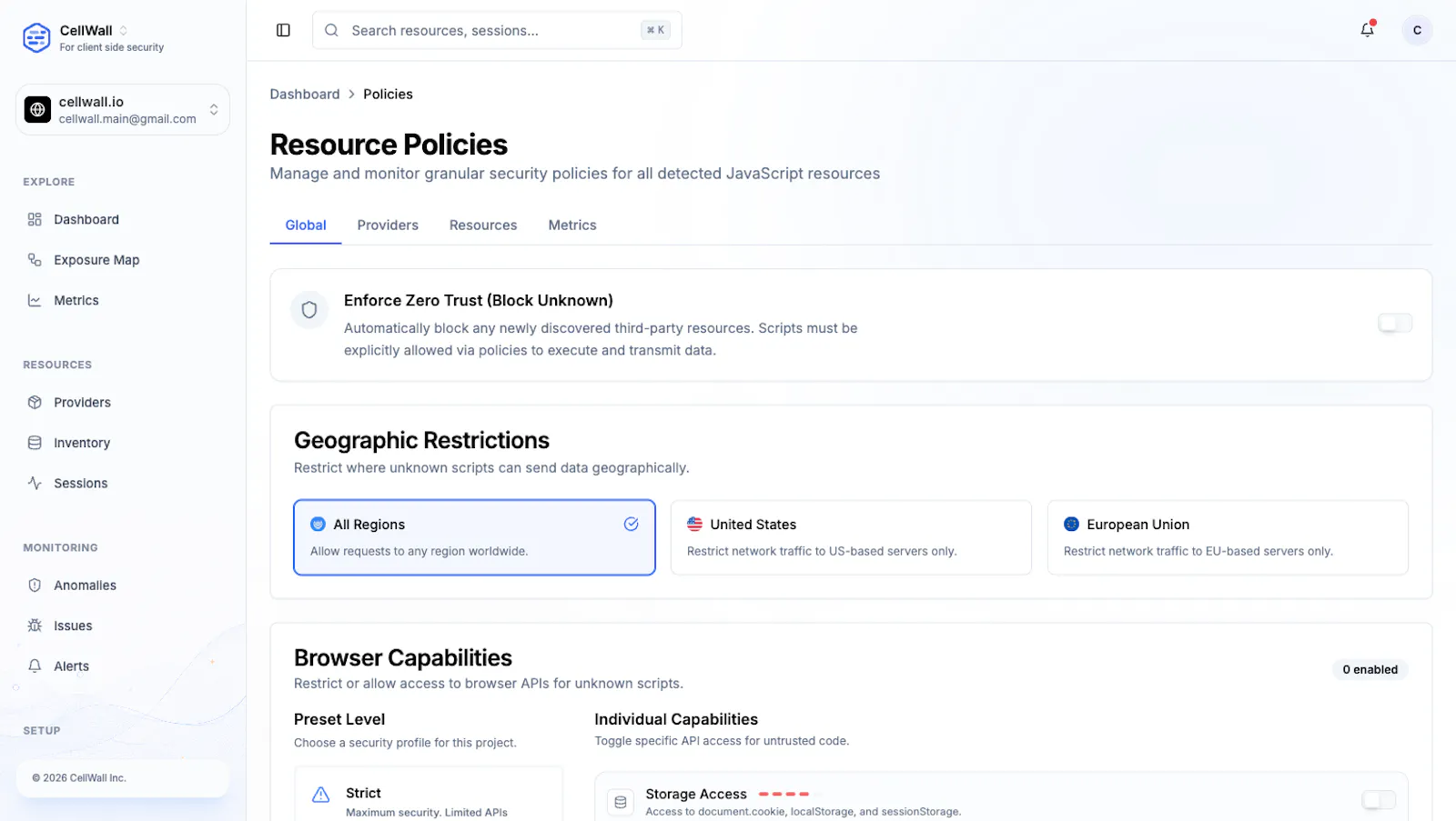 SiteWall - by CellWall screenshot 2