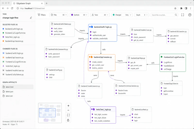 Edgebase screenshot 1