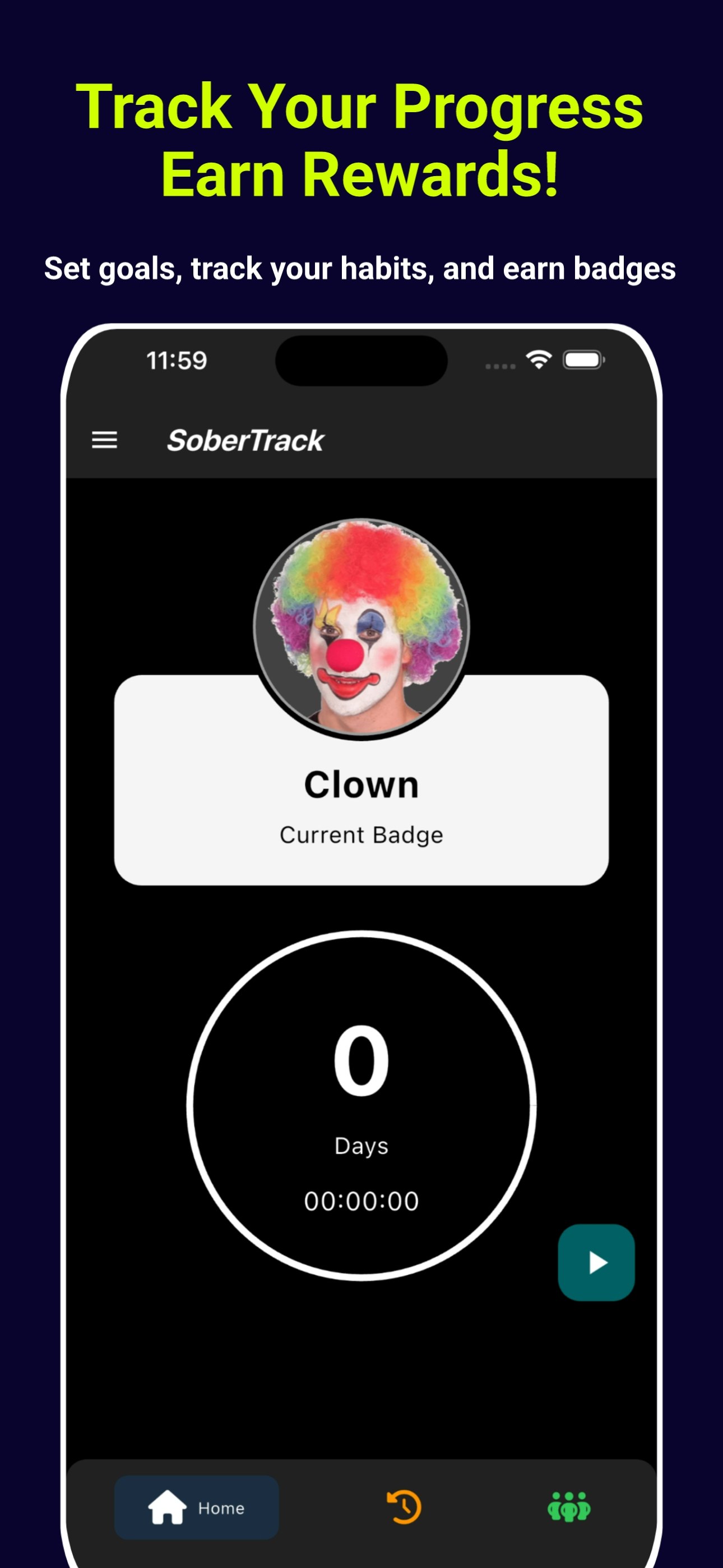 Sobertrack - Ihr persönlicher Nüchternheit Tracker Medien 1