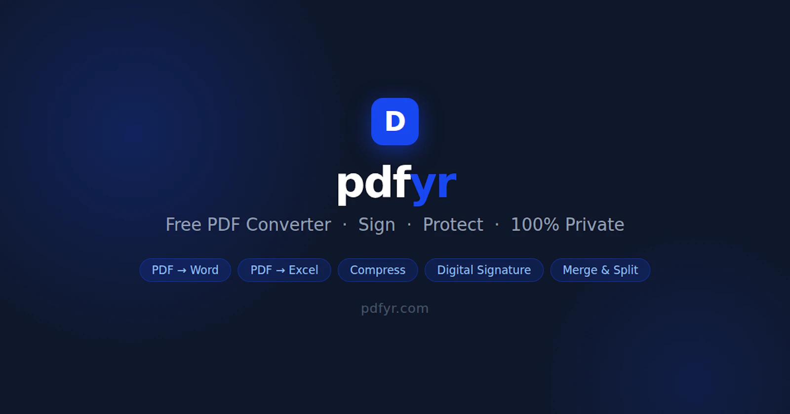 PDFYR screenshot 1