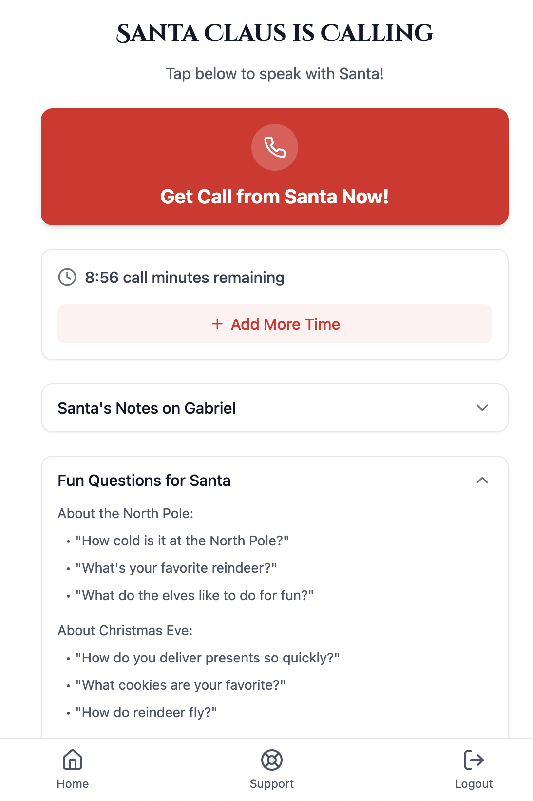 Santa Claus đang gọi media 3