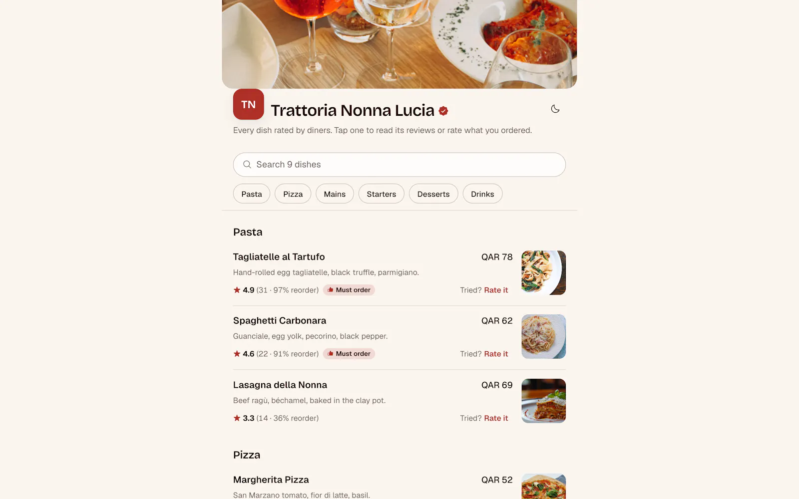 VotedMenu screenshot 11