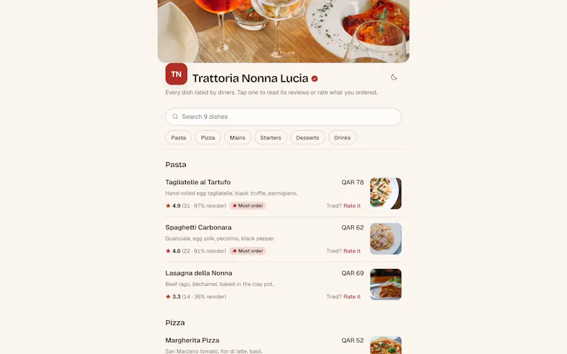VotedMenu screenshot 11