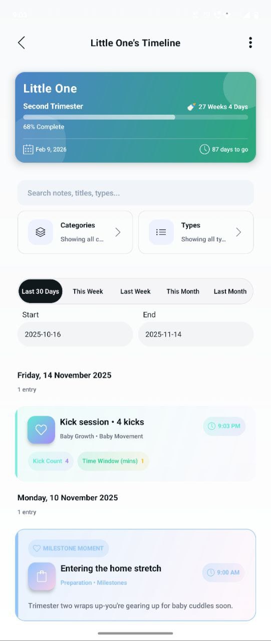 HaloMom: Baby Growth & Milestone Tracker - Screenshot 4 showing product features and functionality