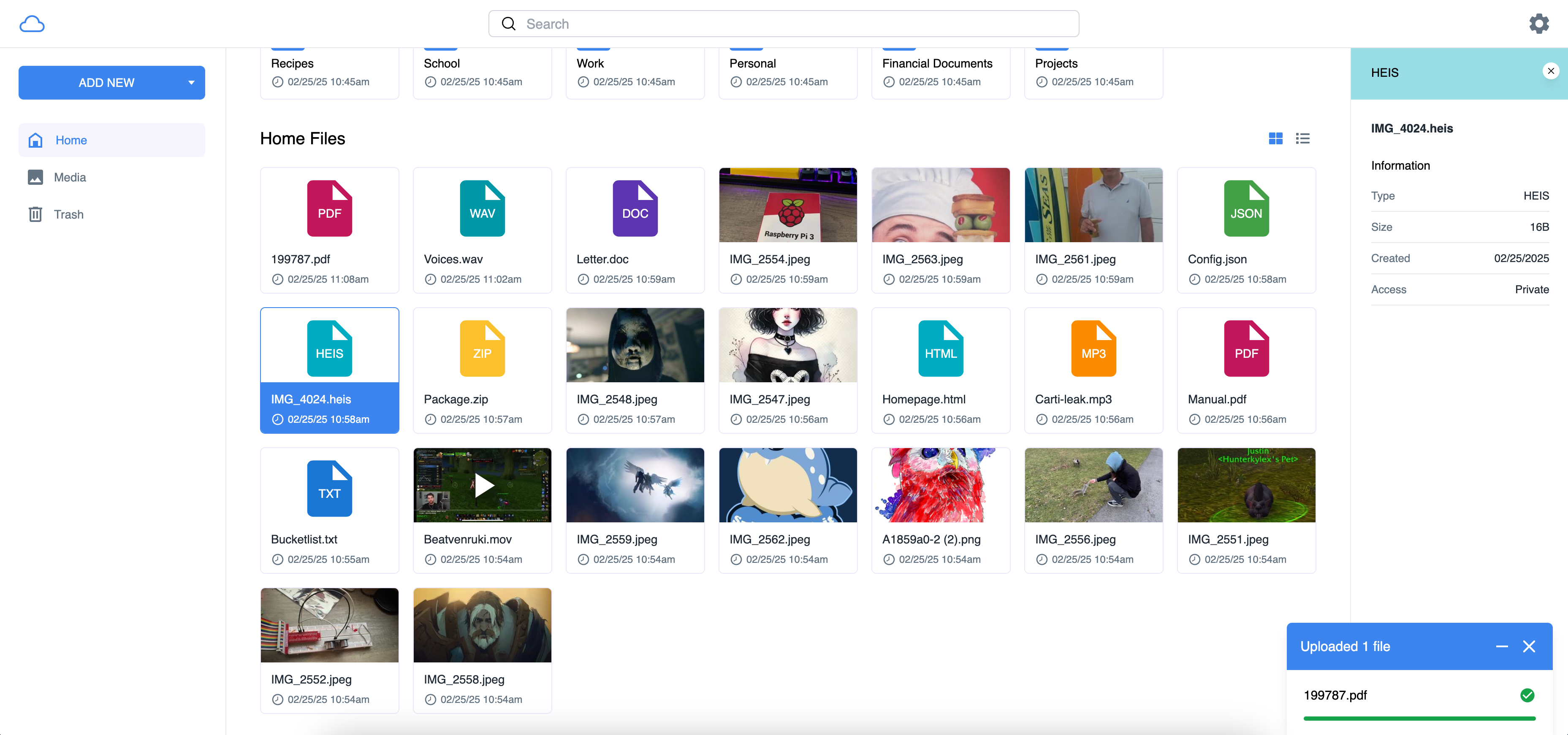 MyDrive - Google Drive Clone с открытым исходным кодом media 3