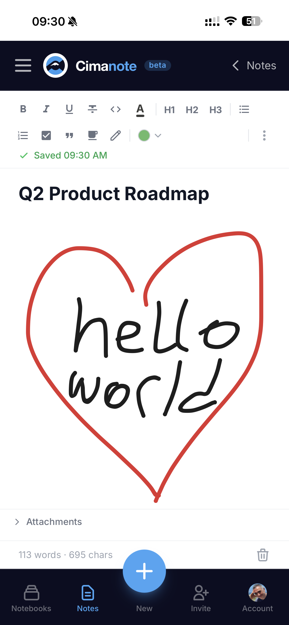 Cimanote gallery image