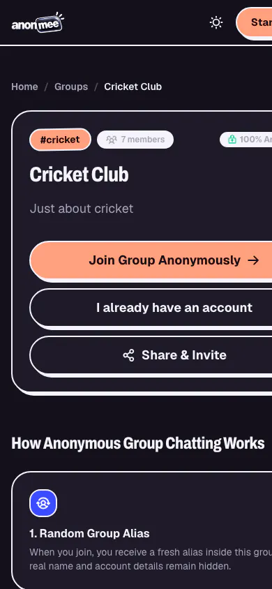 Anonmee Dating App gallery image