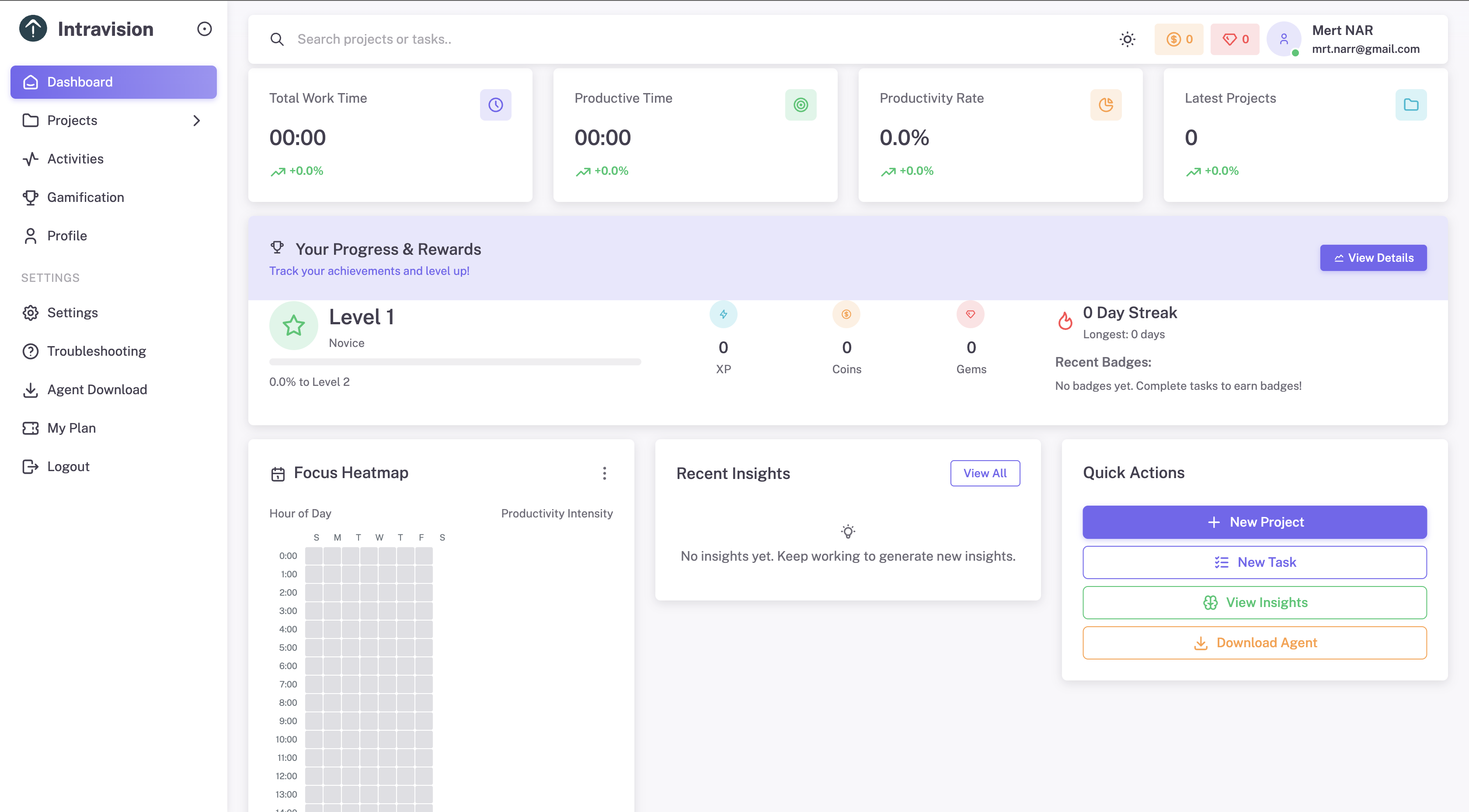 Intravision - Main product screenshot demonstrating key features and user interface