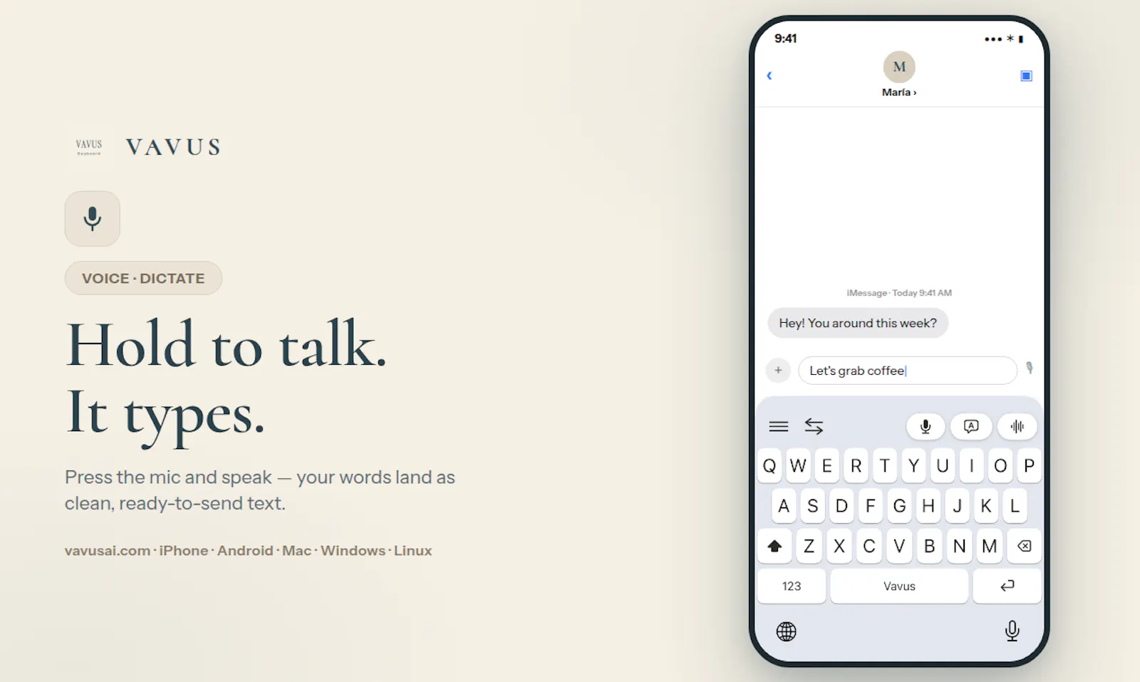 Vavus Keyboard screenshot 2