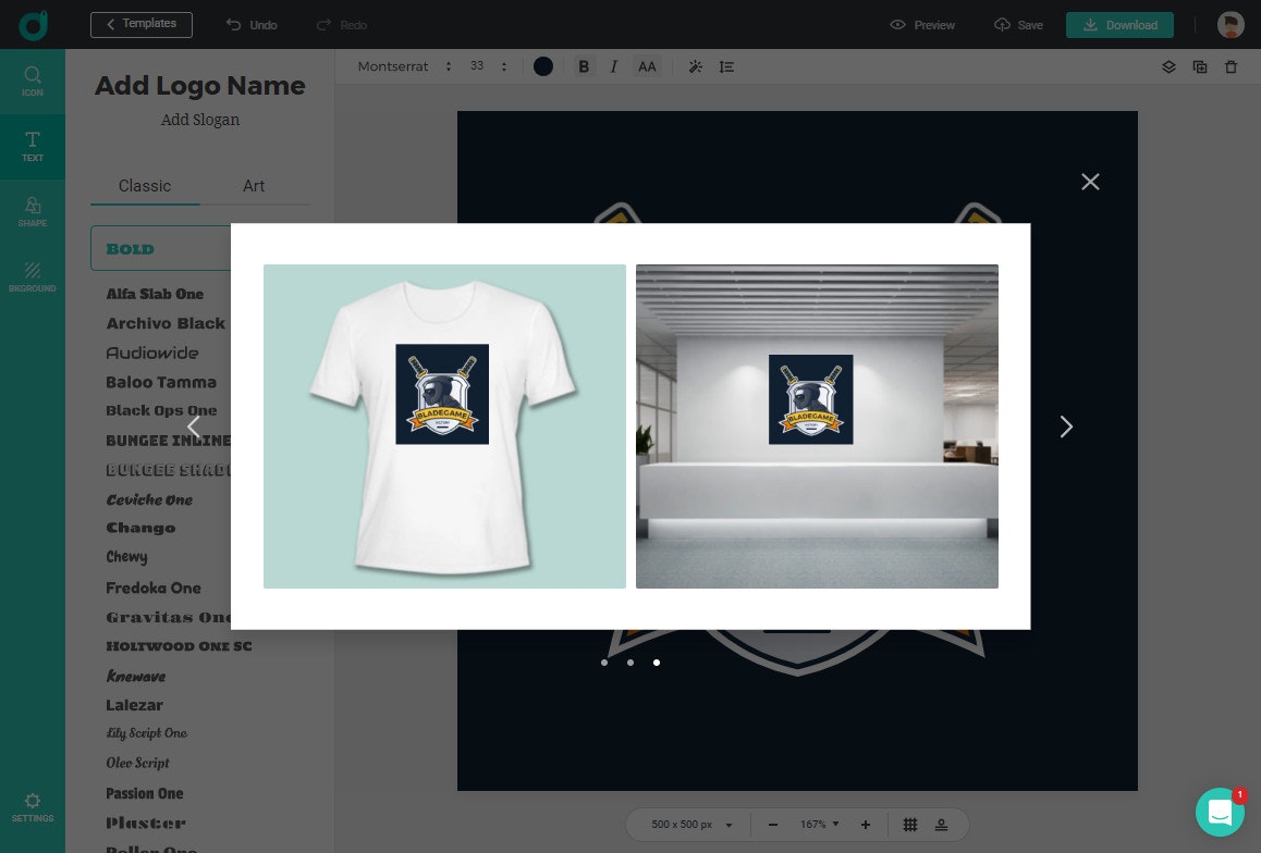 DesignEvo Free Logo Maker Online gallery image