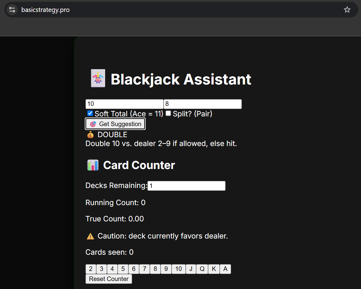door trendmetrie - Blackjack -assistent media 2