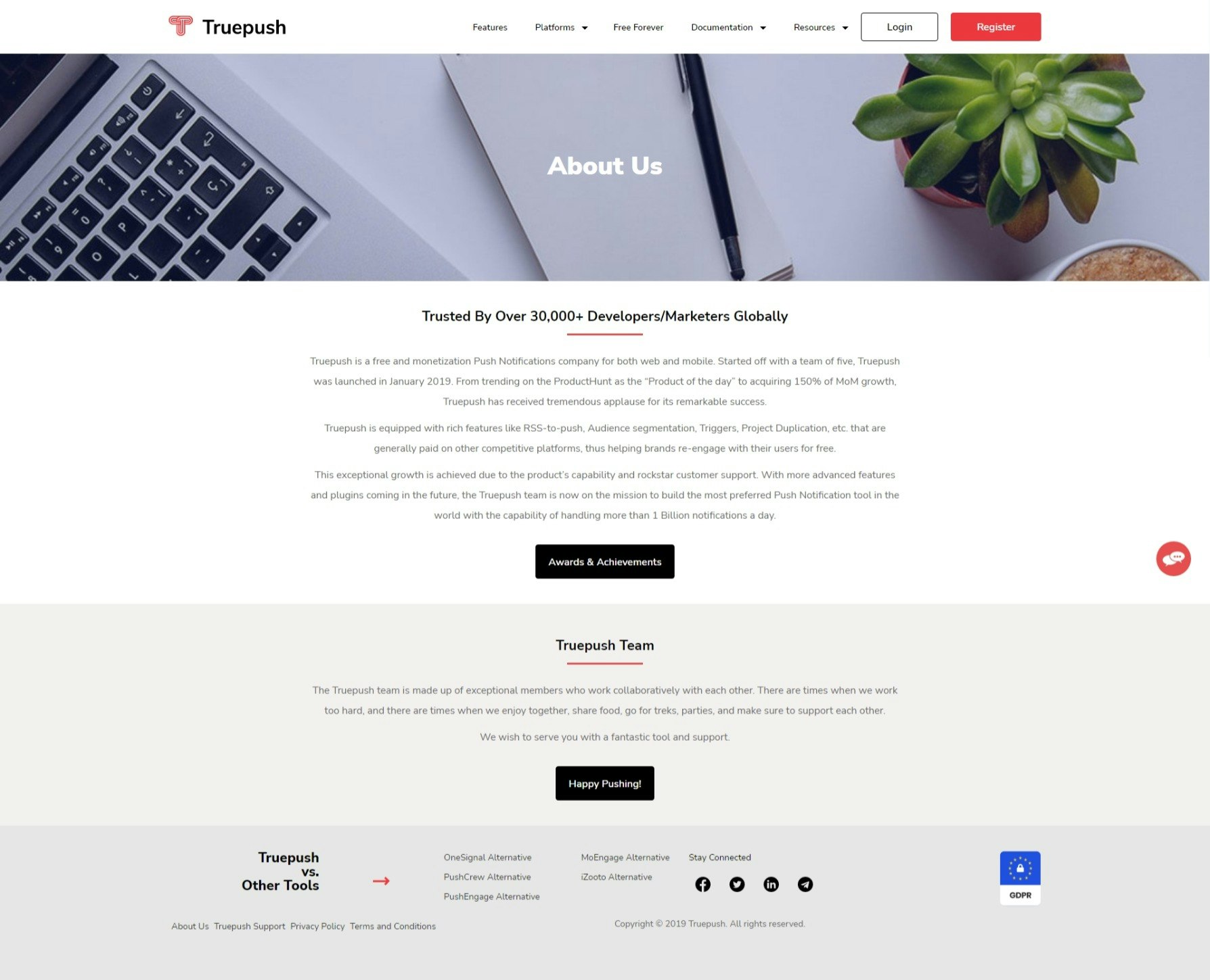 Media Truepush - Alat Pemberitahuan Push Percuma 2