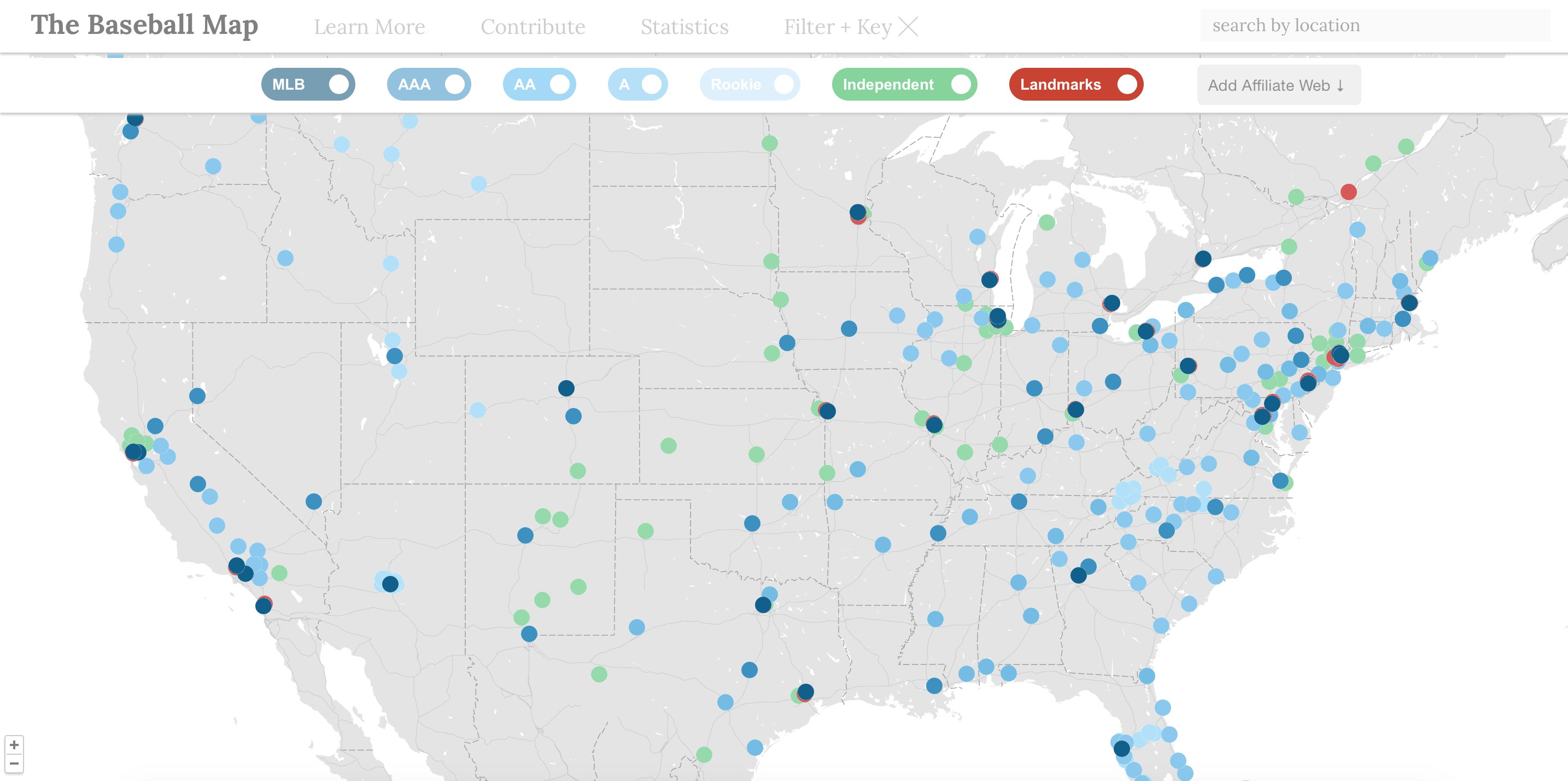 The Baseball Map gallery image
