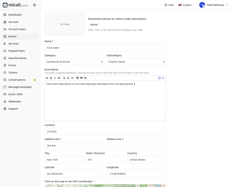 Micali.online screenshot 3