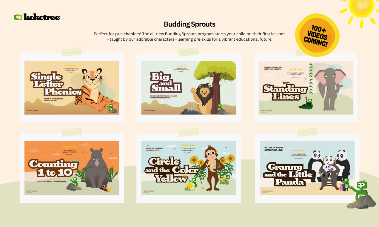 แอพ Preschool Kokotree media 8