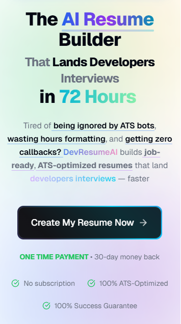 DevResume AI media 14
