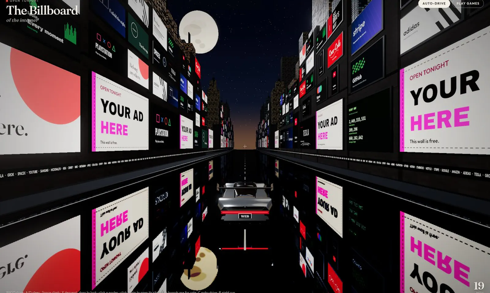 Billboard of the Internet screenshot 1