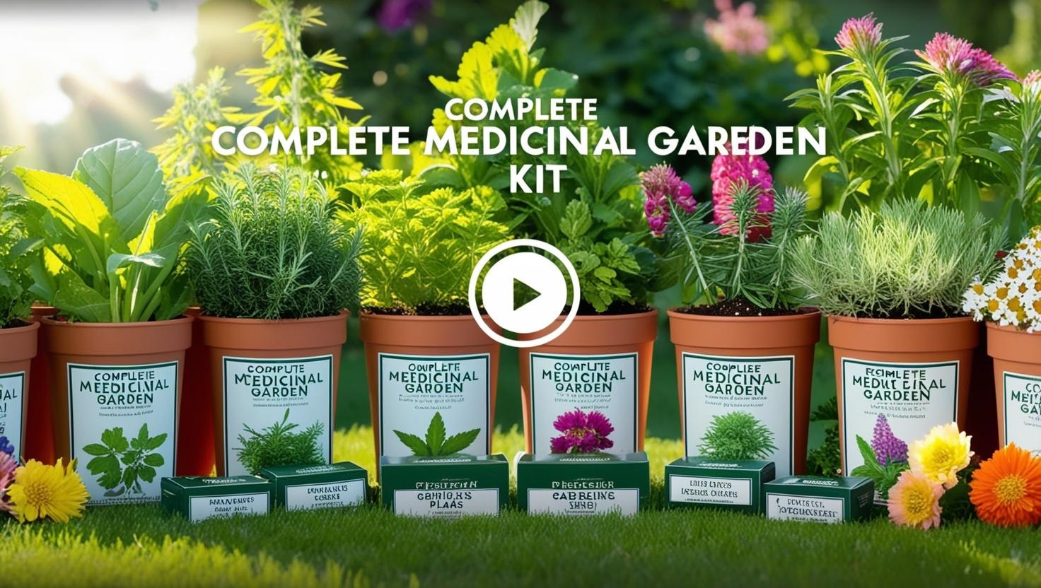 وسائط طقم الحديقة الطبية - #nature #plants #natureremedies #ownlants 2