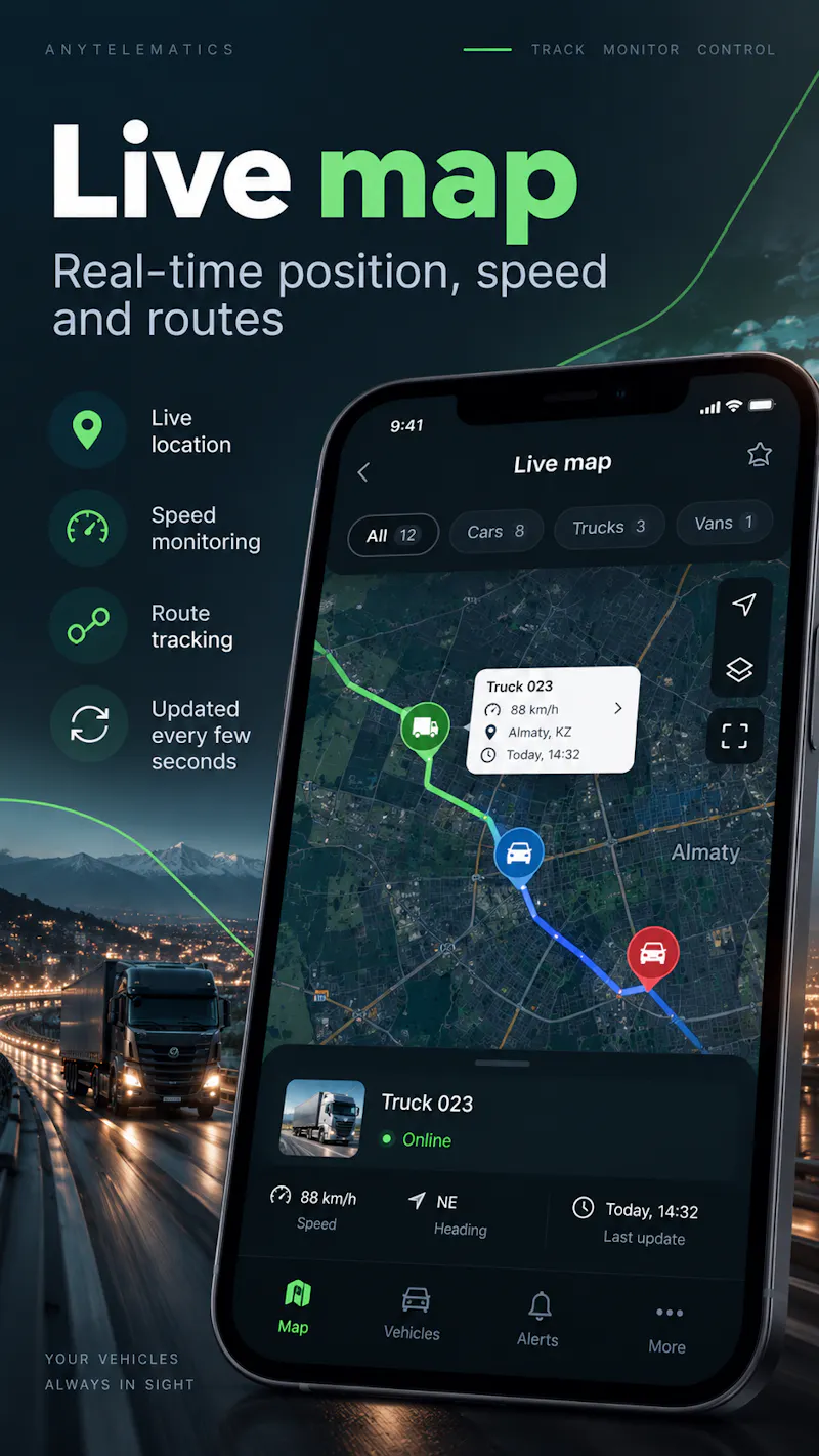 AnyCodeStudio Telematics screenshot 5