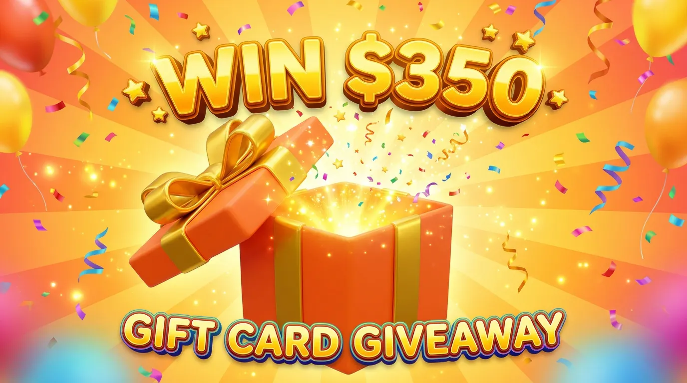 Last Chance $350 Gift Card Giveaway Ends gallery image
