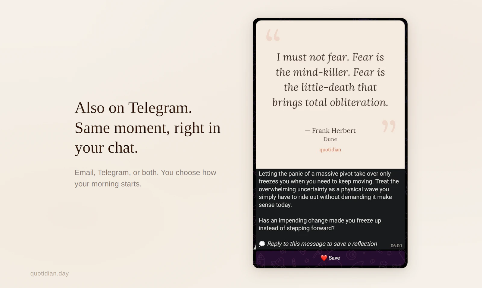 quotidian screenshot 2