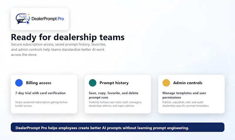 DealerPrompt Pro screenshot 3