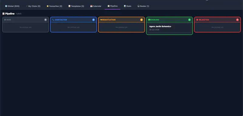 PitchClub screenshot 2